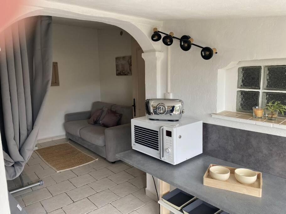 Charmante Maison Avec Piscine Gourdon  Eksteriør bilde