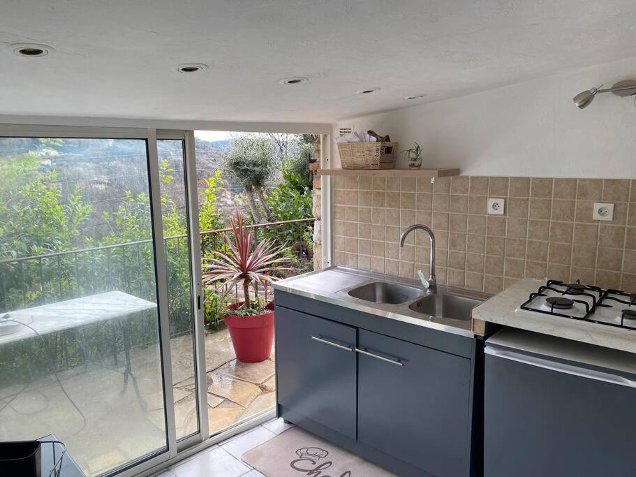 Charmante Maison Avec Piscine Gourdon  Eksteriør bilde